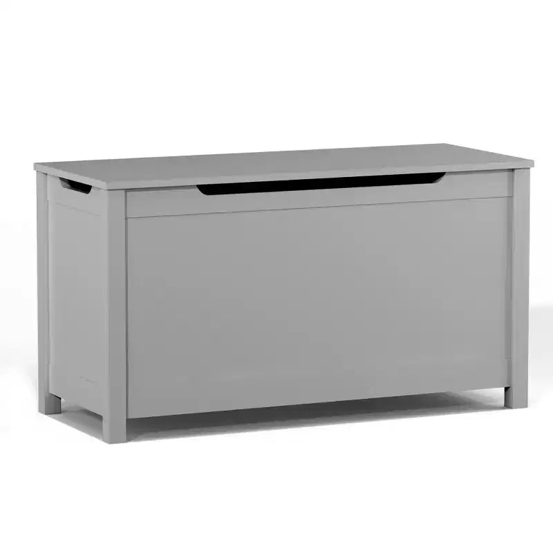 Coffre à jouets de 32W pour enfants, banc de rangement et tabouret de lit avec couvercle à charnières de sécurité, pour les 2 ans et plus