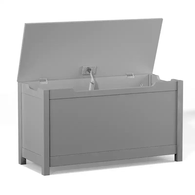 Coffre à jouets de 32W pour enfants, banc de rangement et tabouret de lit avec couvercle à charnières de sécurité, pour les 2 ans et plus
