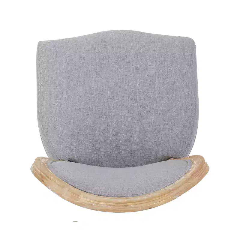 Chaises de salle à manger rembourrées de style maison de campagne française (lot de 2)