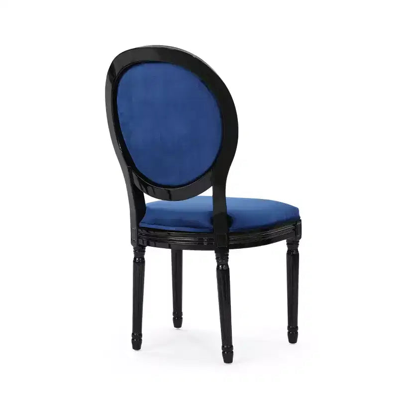 Chaises de salle à manger rembourrées de style maison de campagne française (lot de 2)