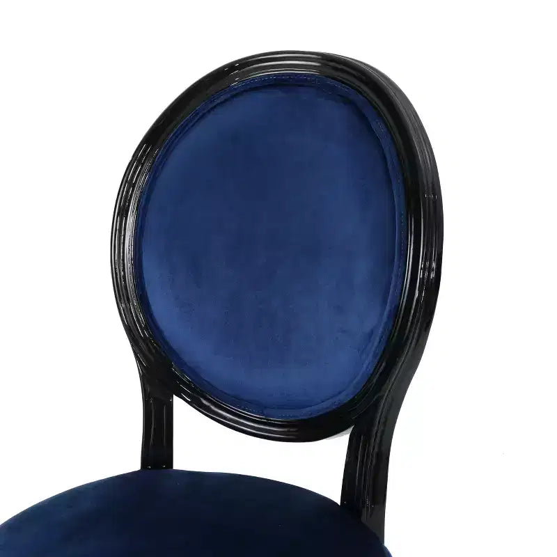 Chaises de salle à manger rembourrées de style maison de campagne française (lot de 2)