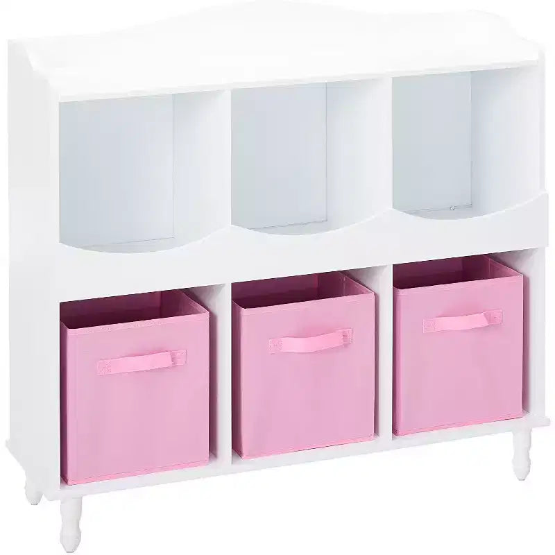 6 casiers de rangement, casier de rangement blanc