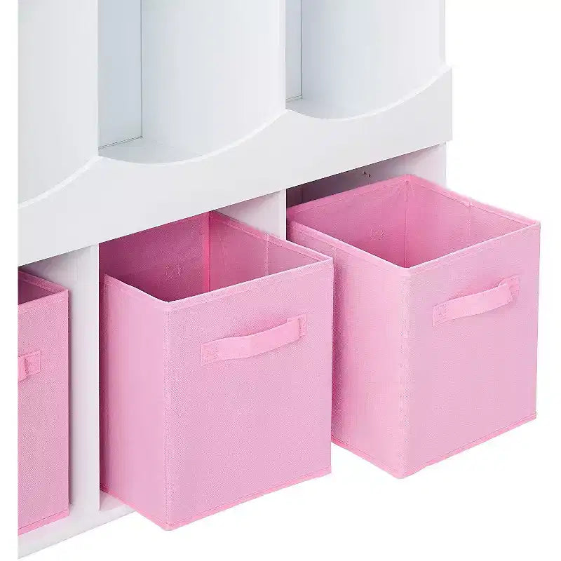 6 casiers de rangement, casier de rangement blanc