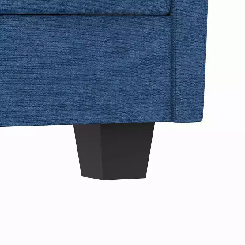 Canapé 2 places moderne du milieu du siècle de 74.27'' avec poche latérale