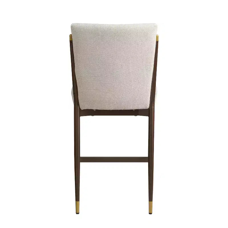 Tabourets de comptoir modernes rembourrés (lot de 2)