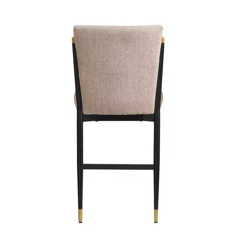 Tabourets de comptoir modernes rembourrés (lot de 2)