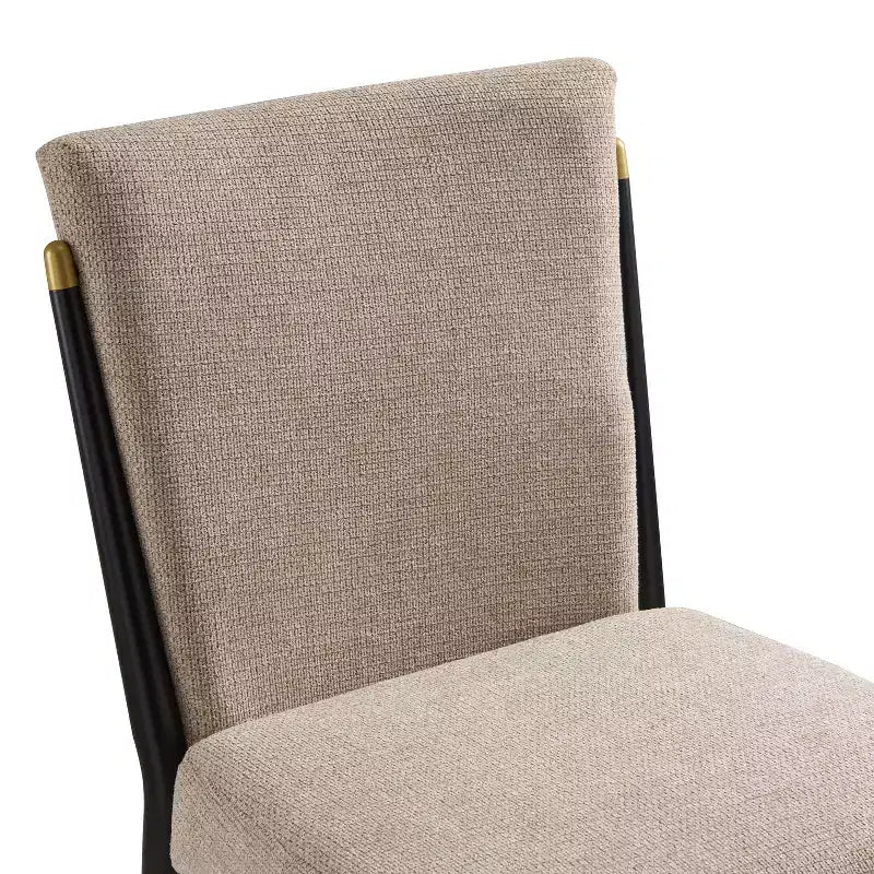 Tabourets de comptoir modernes rembourrés (lot de 2)