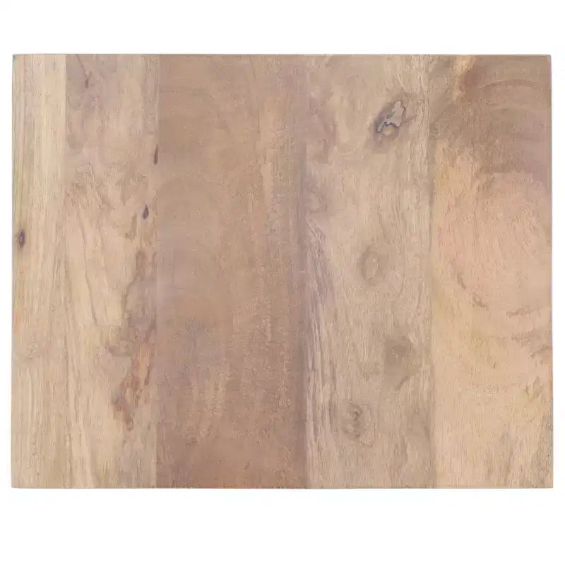 Table d’appoint de style traditionnel, finition blanchie