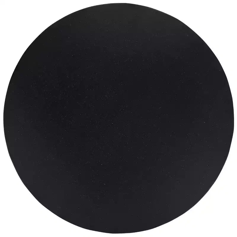Table d’appoint noire de style minimaliste moderne