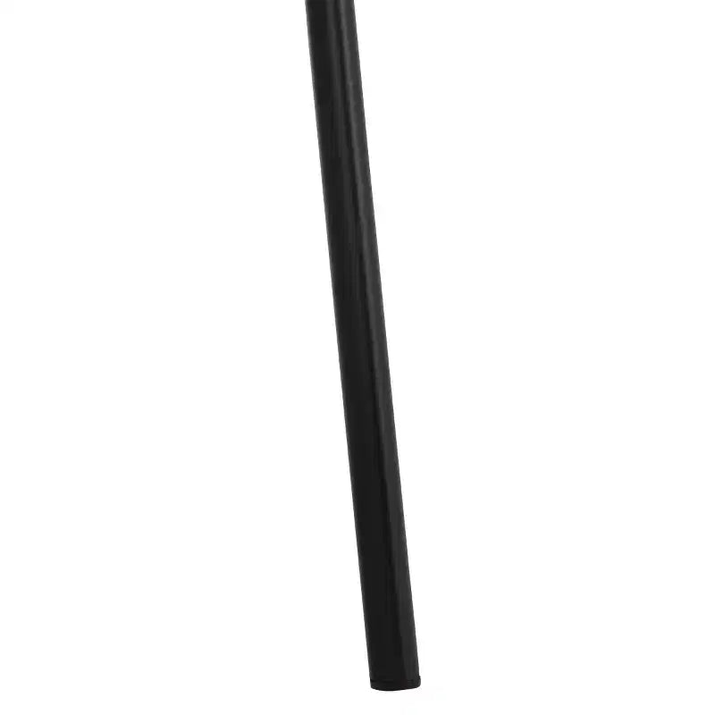 Mesa auxiliar negra de estilo moderno y minimalista