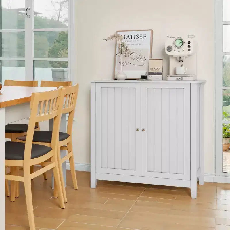 Meuble de rangement au sol à 2 portes, organisateur autoportant moderne, meuble d’angle pour salon et couloir, mobilier pour la maison