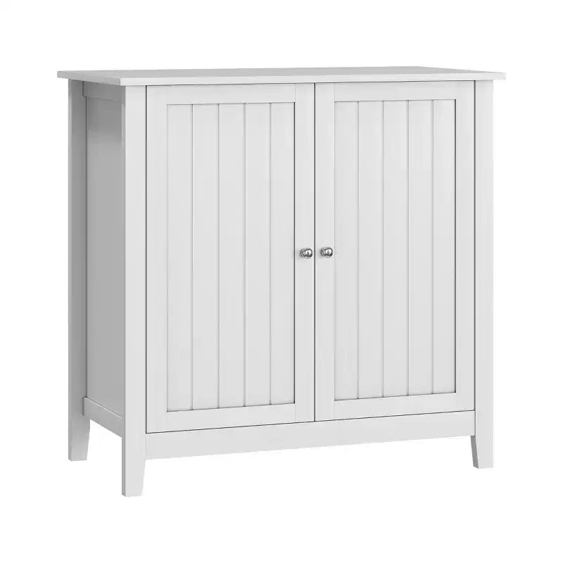 Meuble de rangement au sol à 2 portes, organisateur autoportant moderne, meuble d’angle pour salon et couloir, mobilier pour la maison