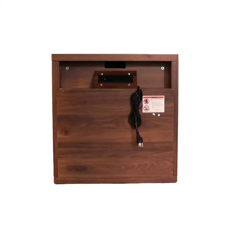 Table de chevet moderne cannelée avec tiroir de rangement, table d’appoint du milieu du siècle, pour la chambre ou le salon