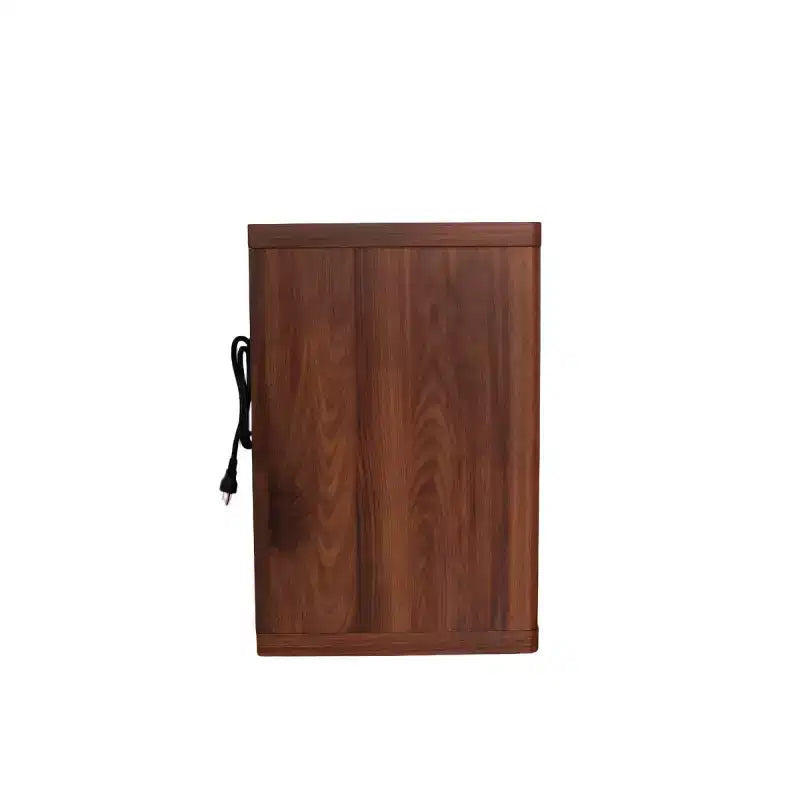 Table de chevet moderne cannelée avec tiroir de rangement, table d’appoint du milieu du siècle, pour la chambre ou le salon